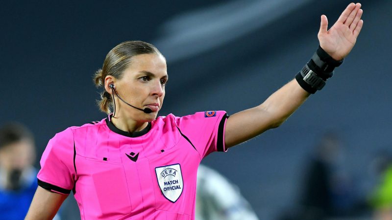 Stéphanie Fraparte became the first woman in the world to umpire at a men’s FIFA World Cup.