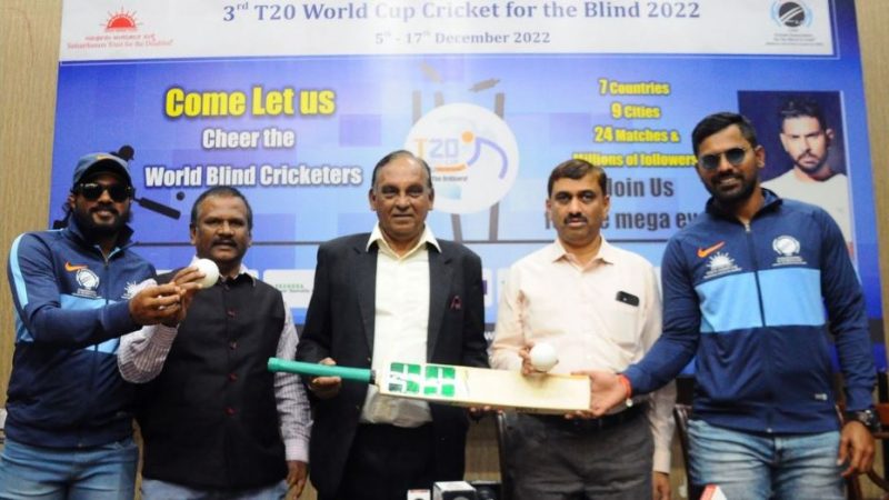 Third T20 World Cup cricket tournament for the blind to be held in India.