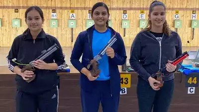 Divya TS won gold medal in ‘Women’s Air Pistol National Shooting Championship 2022’.