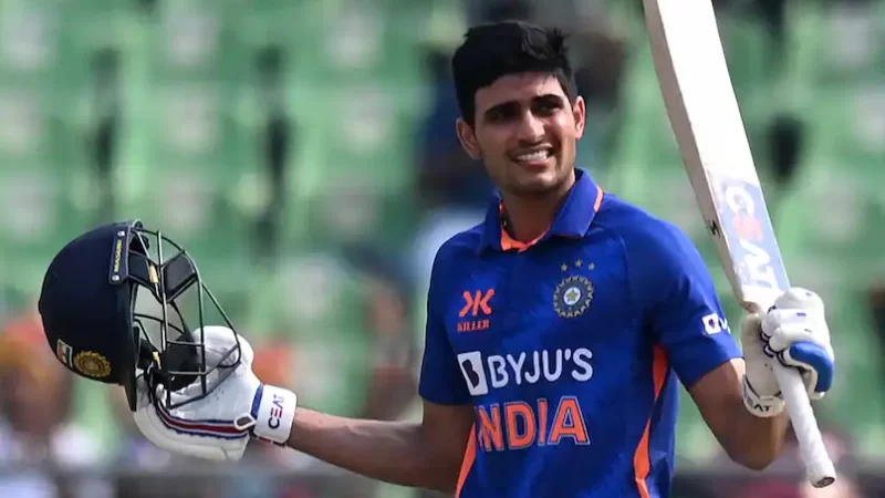 Shubman Gill became the youngest player to score a double century in ODIs.