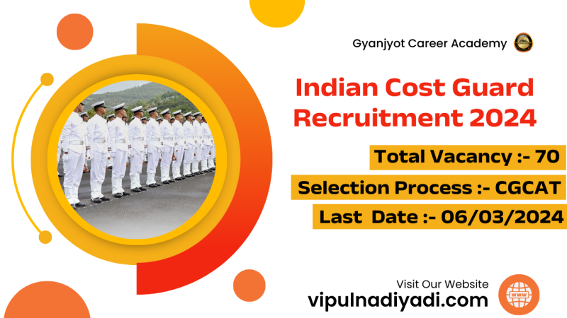 Indian Cost Guard Recruitment 2024